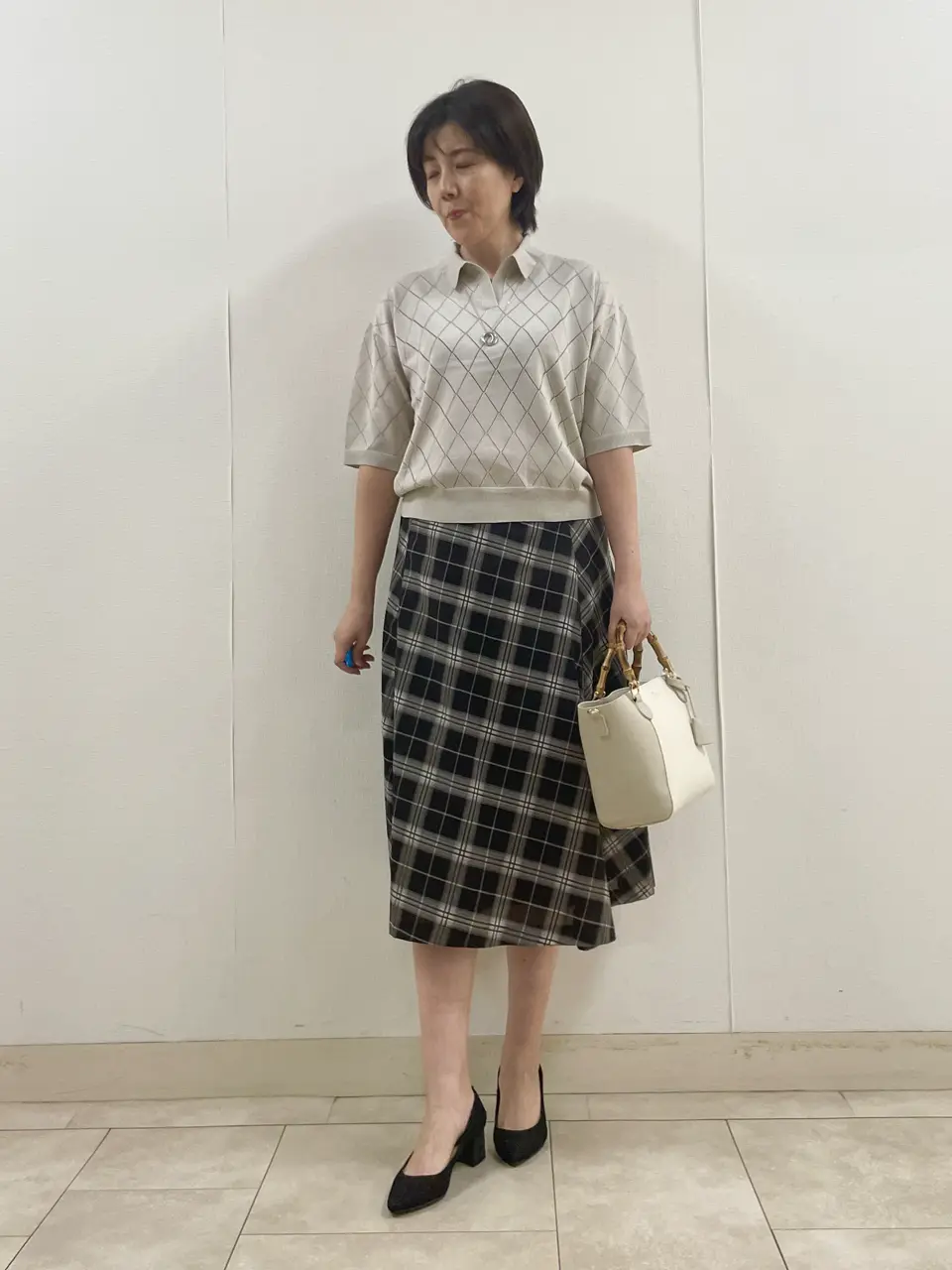 J.PRESS LADIES 守田 コーディネート画像