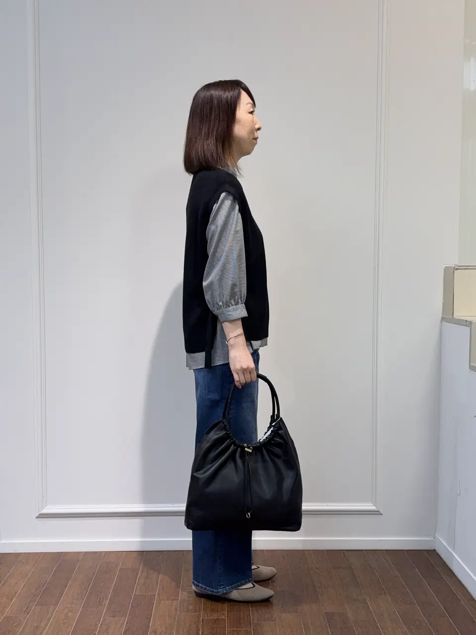 J.PRESS LADIES スタッフ コーディネート画像