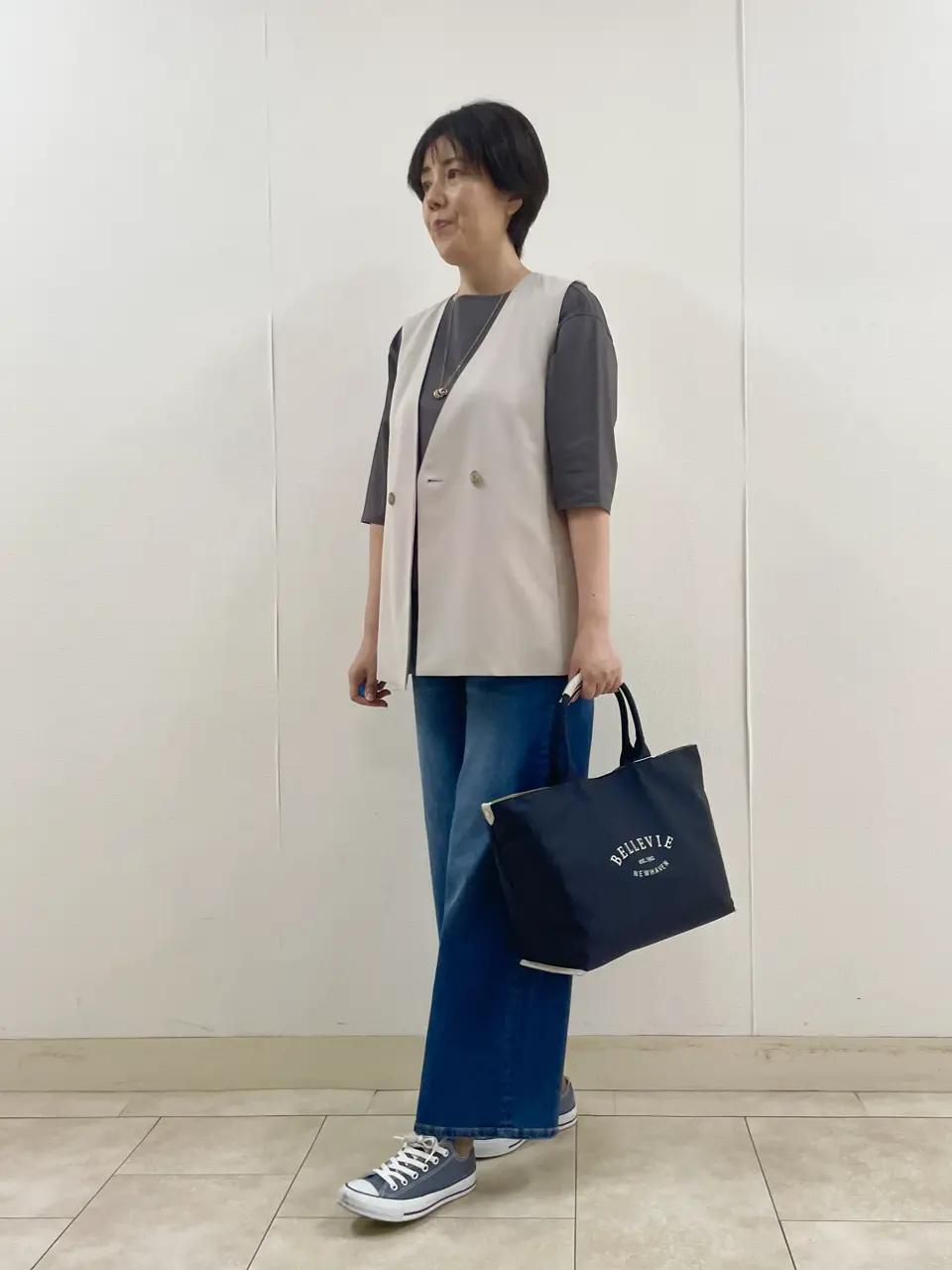 J.PRESS LADIES 守田 コーディネート画像