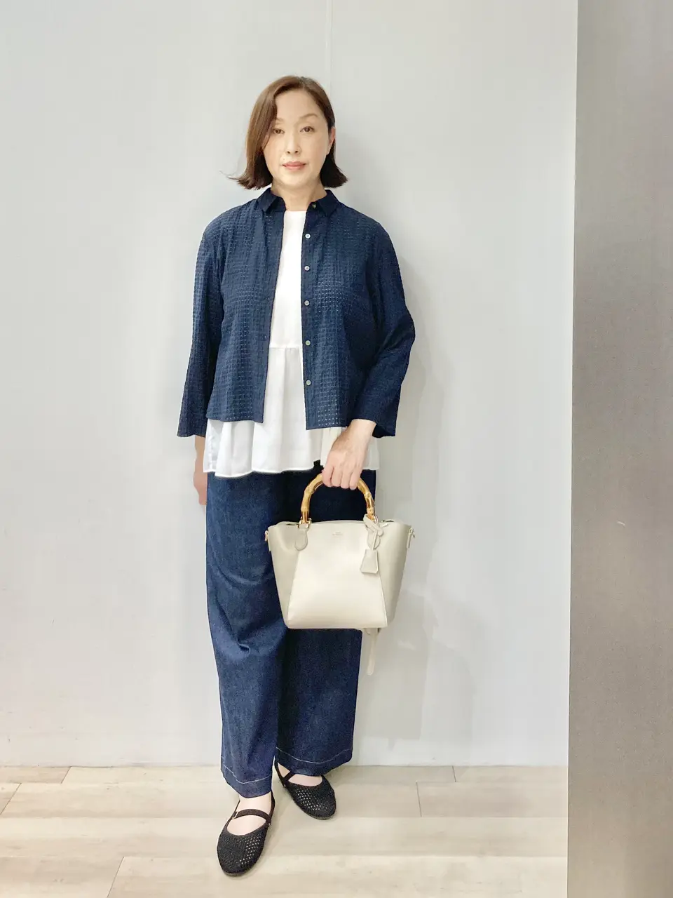 J.PRESS LADIES スタッフ コーディネート画像