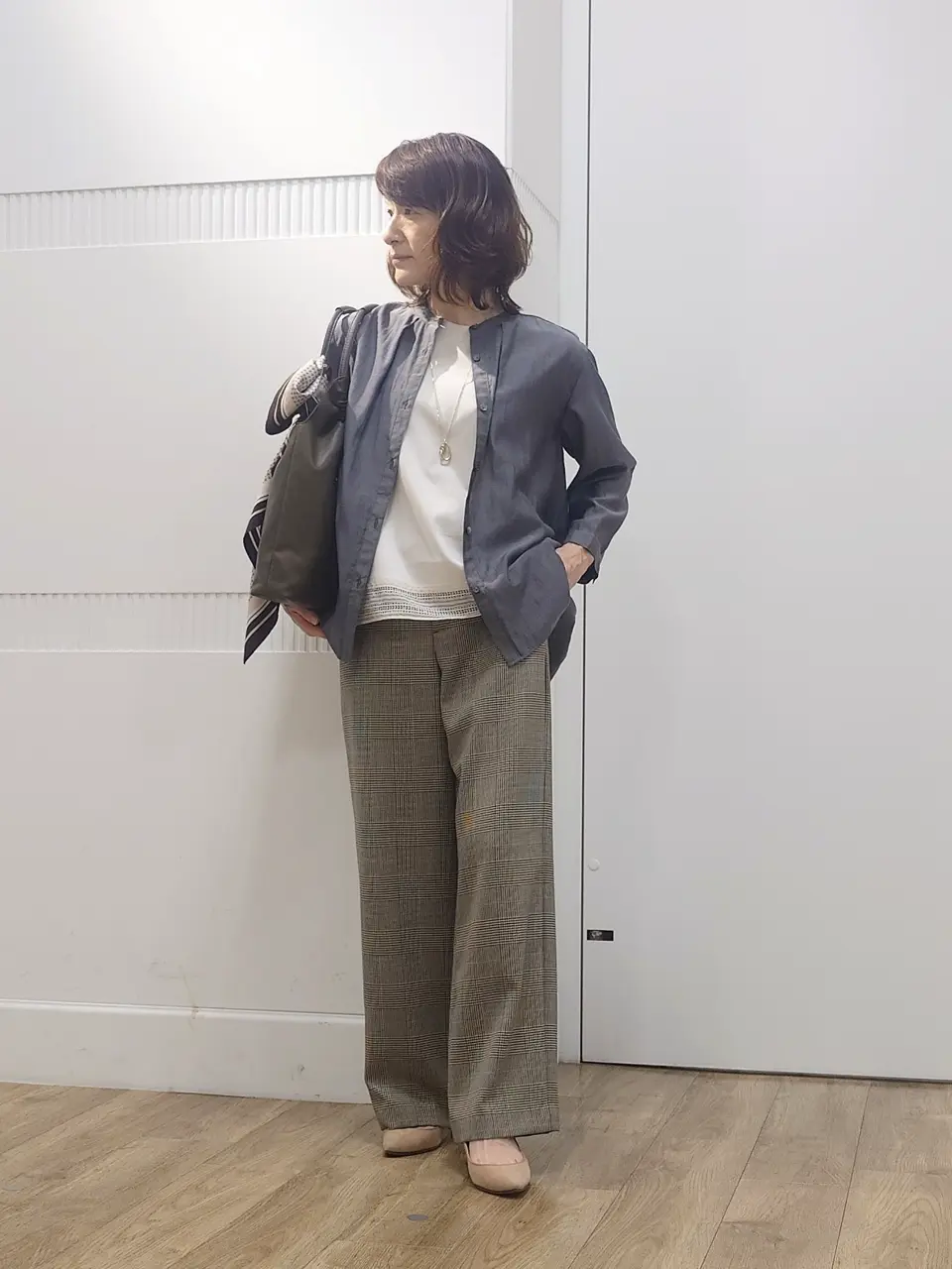 J.PRESS LADIES スタッフ コーディネート画像