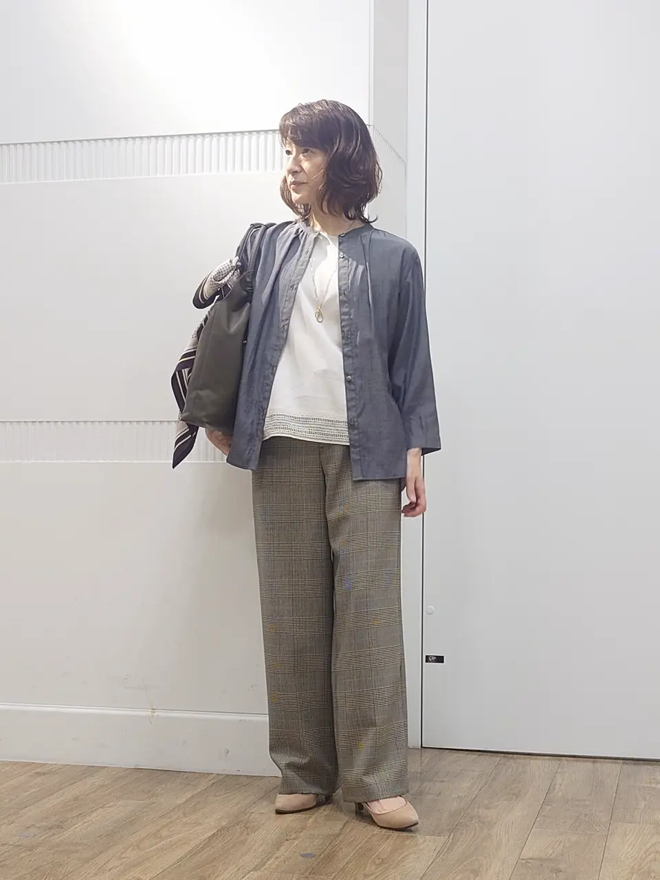 J.PRESS LADIES スタッフ コーディネート画像