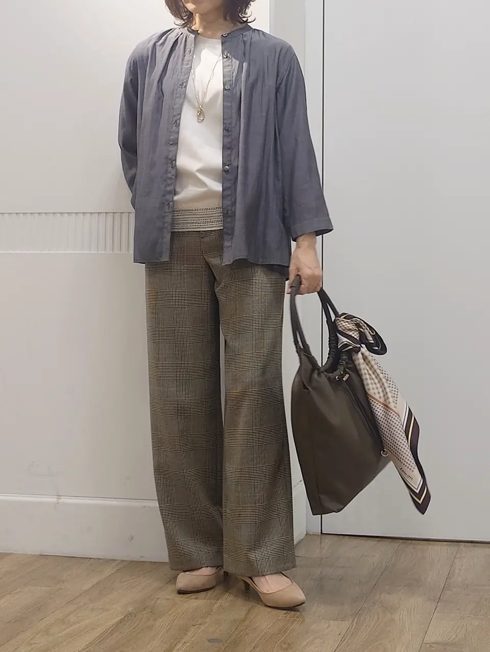 J.PRESS LADIES スタッフ コーディネート画像