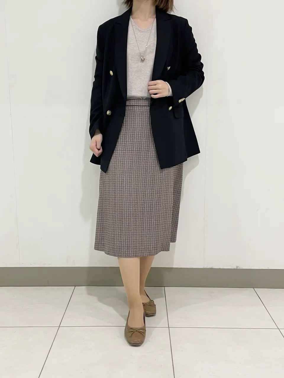 J.PRESS LADIES スタッフ コーディネート画像