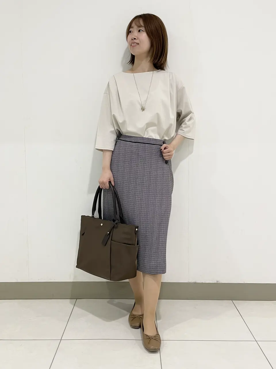 J.PRESS LADIES スタッフ コーディネート画像