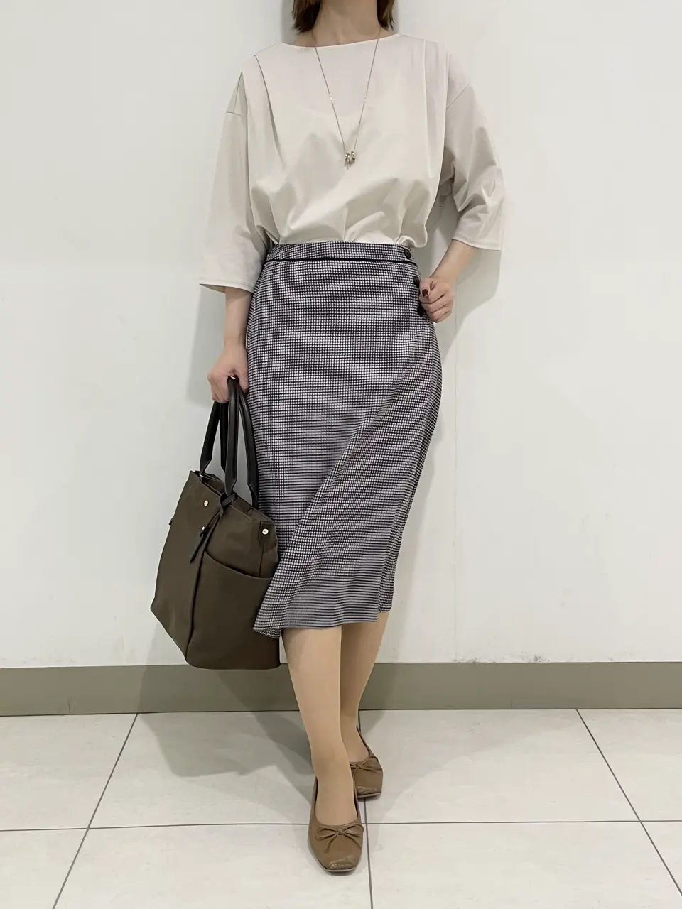 J.PRESS LADIES スタッフ コーディネート画像