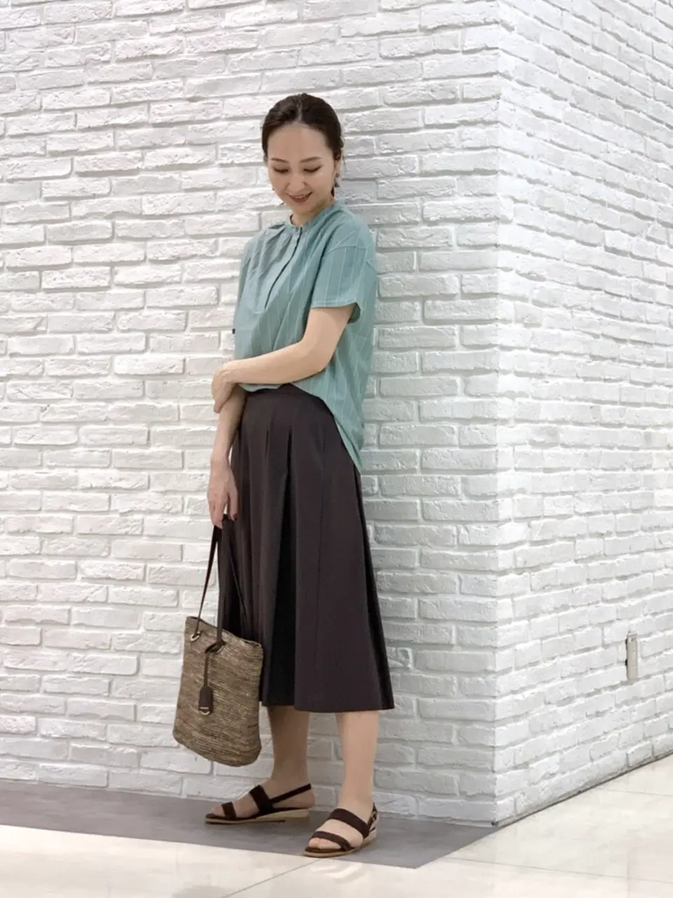 J.PRESS LADIES スタッフ コーディネート画像