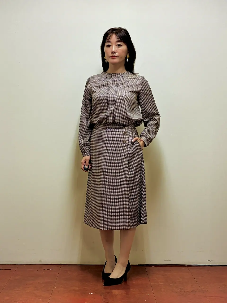 J.PRESS LADIES ハナ コーディネート画像