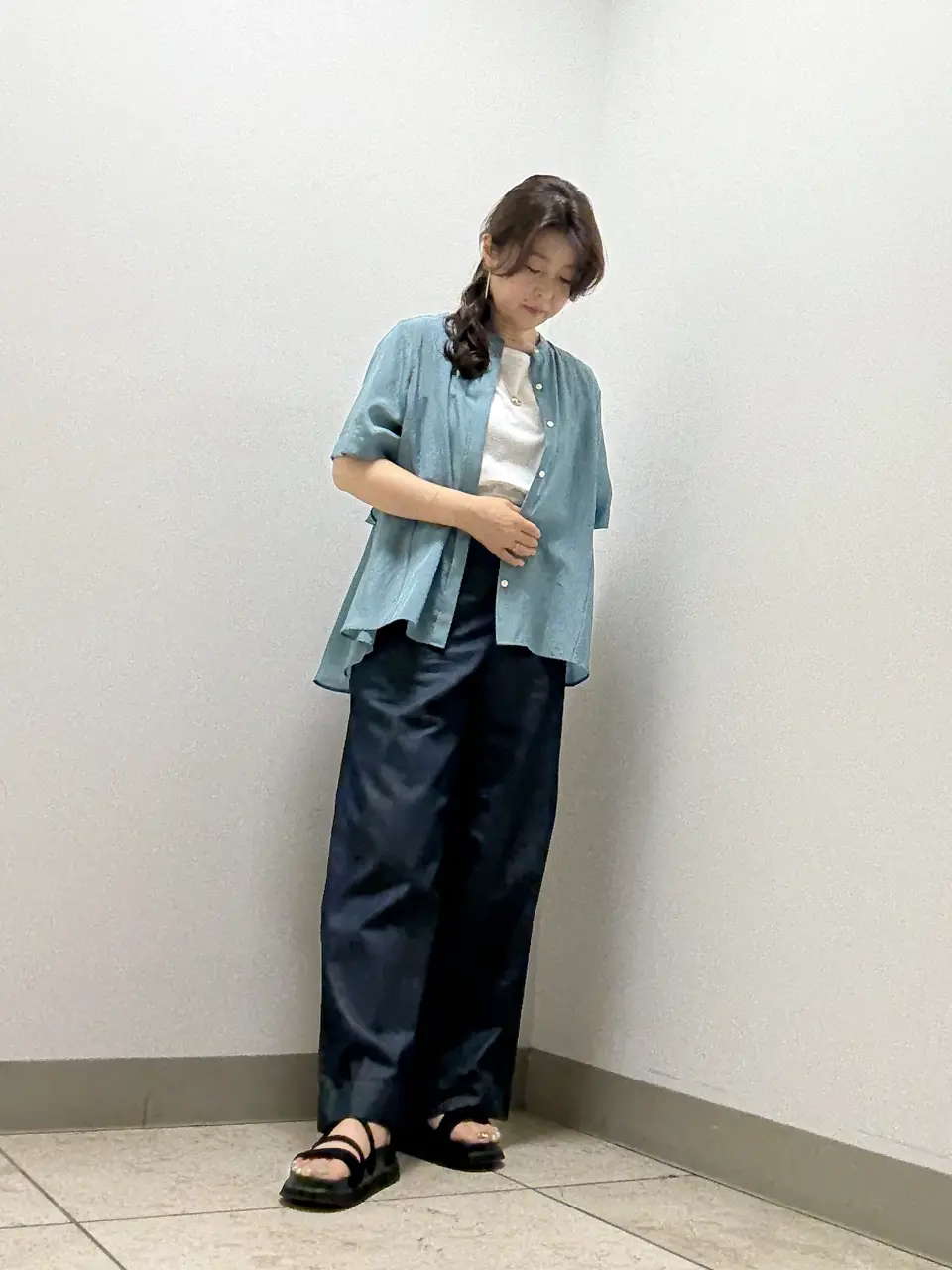 J.PRESS LADIES スタッフ コーディネート画像