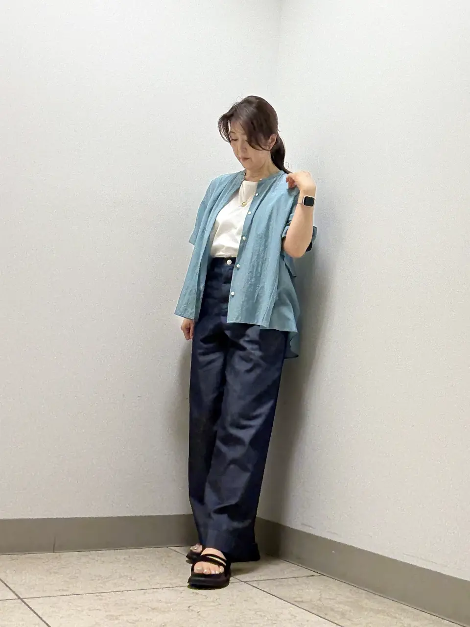 J.PRESS LADIES スタッフ コーディネート画像