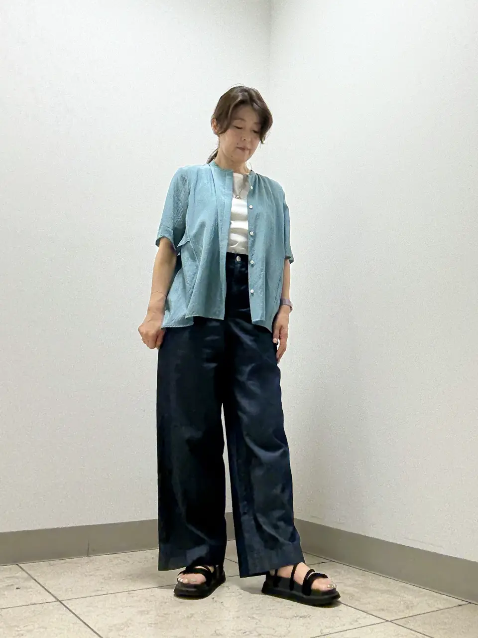 J.PRESS LADIES スタッフ コーディネート画像