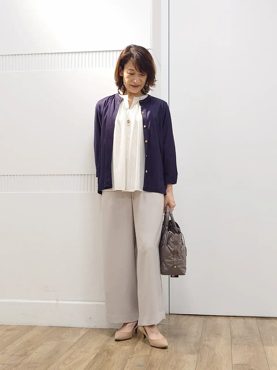 J.PRESS LADIES スタッフ コーディネート画像