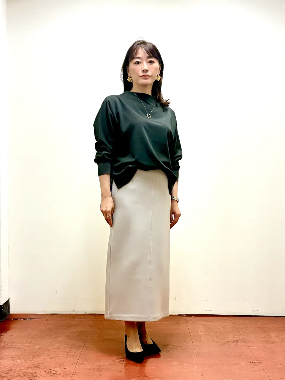 J.PRESS LADIES ハナ コーディネート画像