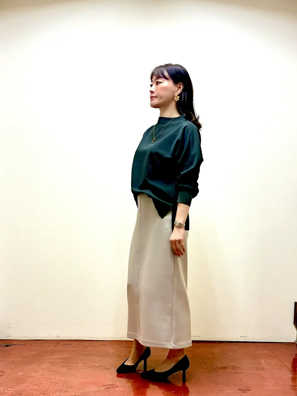 J.PRESS LADIES ハナ コーディネート画像