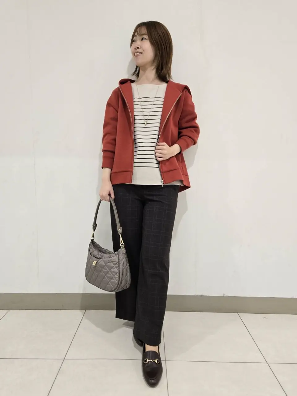 J.PRESS LADIES スタッフ コーディネート画像