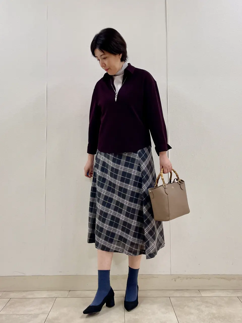 J.PRESS LADIES 守田 コーディネート画像