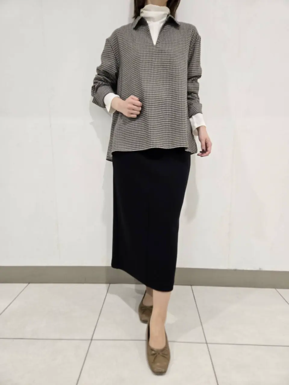 J.PRESS LADIES スタッフ コーディネート画像