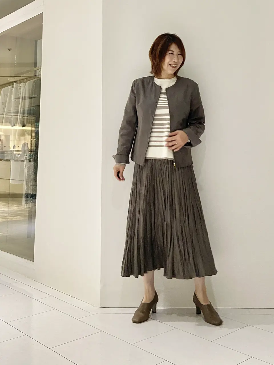 J.PRESS LADIES KAZU コーディネート画像