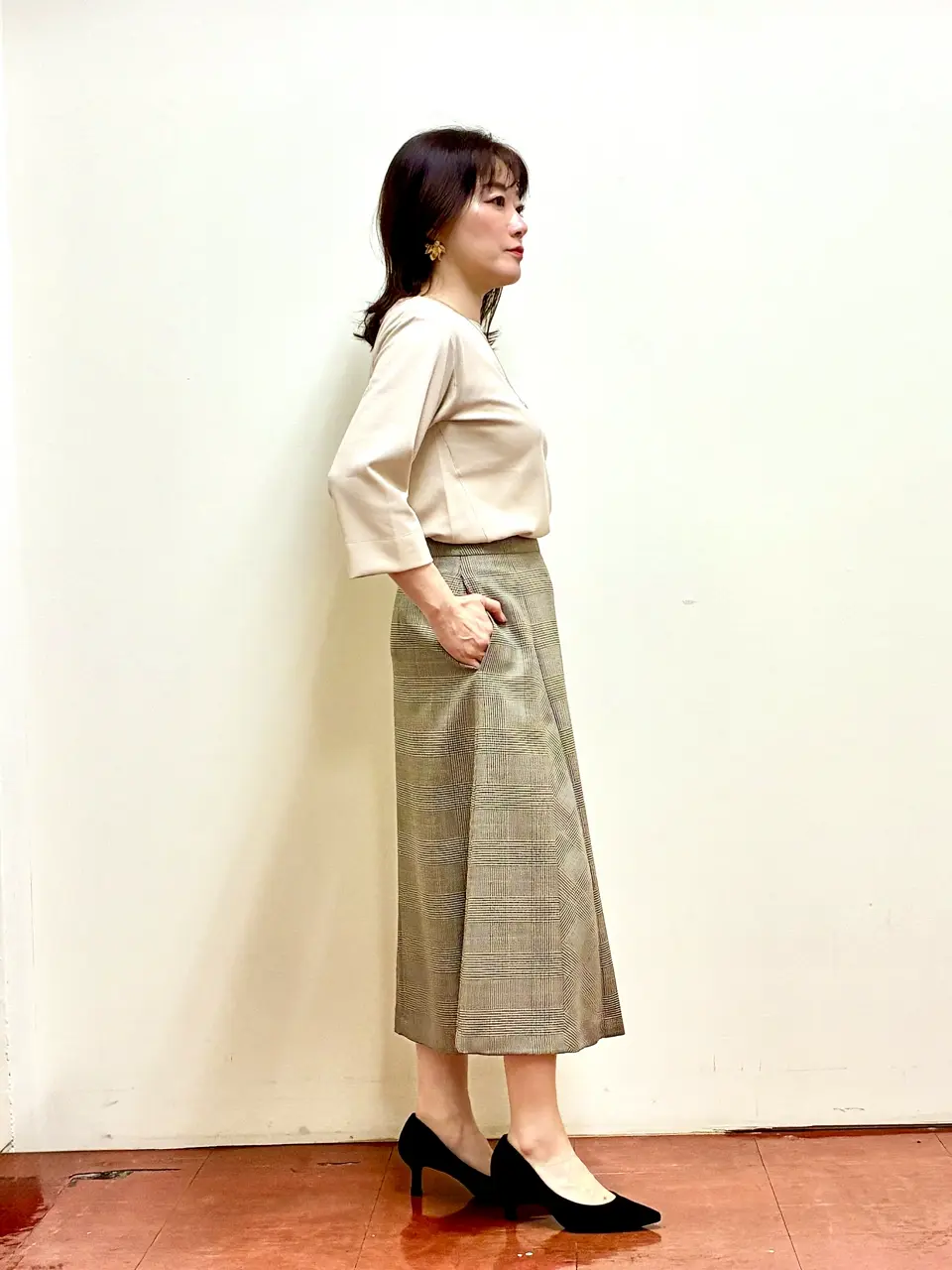 J.PRESS LADIES ハナ コーディネート画像