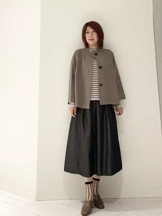 J.PRESS LADIES KAZU コーディネート画像