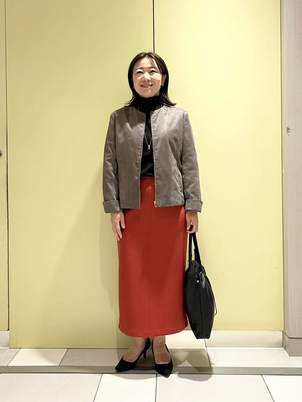 J.PRESS LADIES 辻本 コーディネート画像