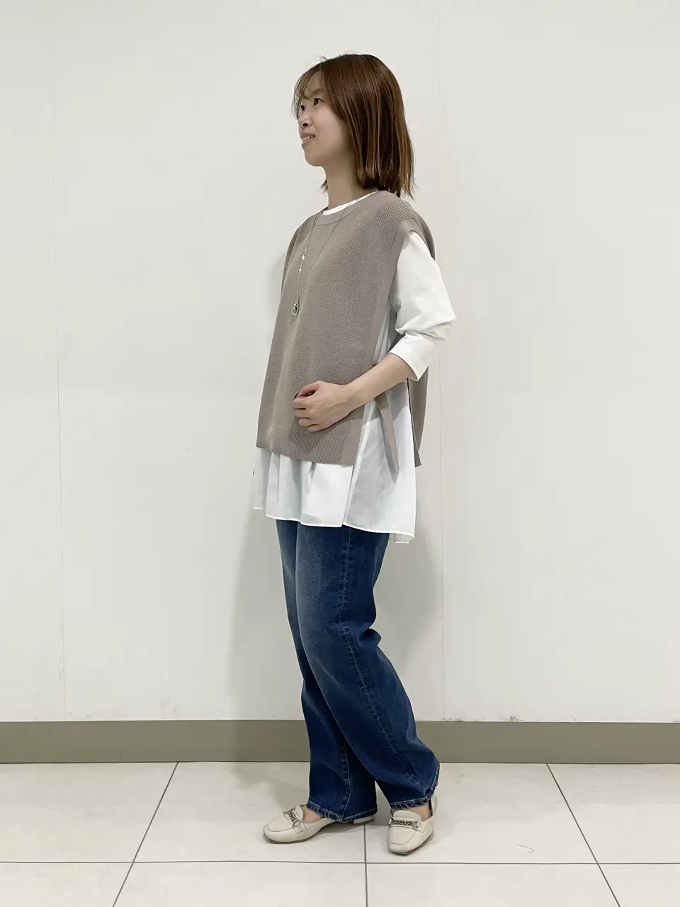 J.PRESS LADIES スタッフ コーディネート画像