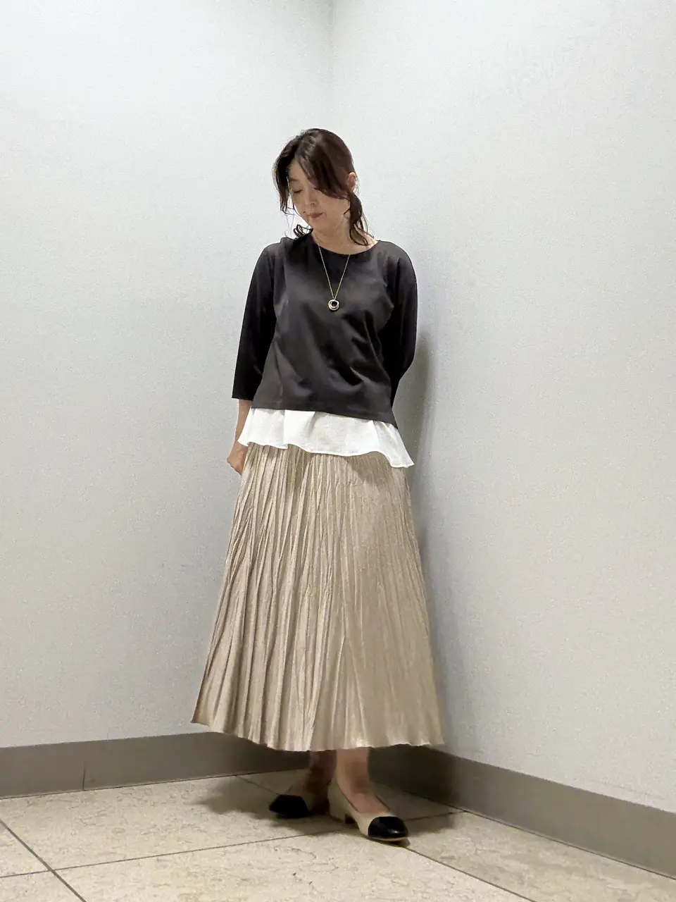 J.PRESS LADIES スタッフ コーディネート画像