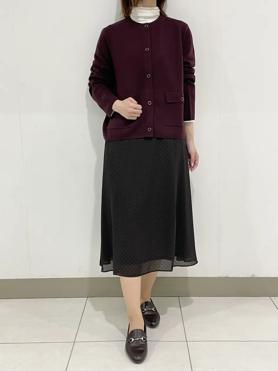 J.PRESS LADIES スタッフ コーディネート画像