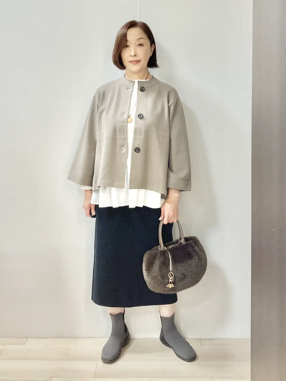 J.PRESS LADIES スタッフ コーディネート画像