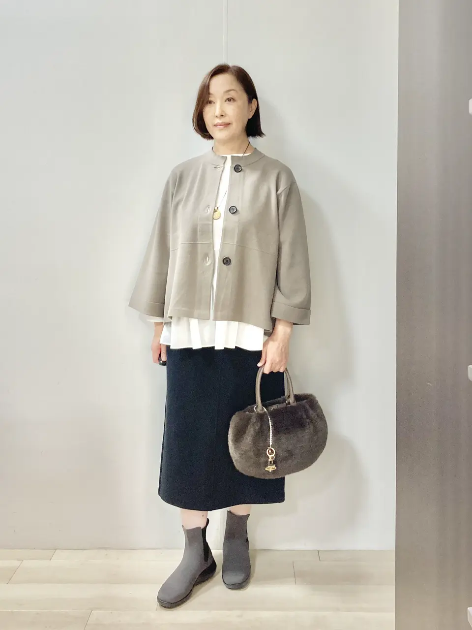 J.PRESS LADIES スタッフ コーディネート画像