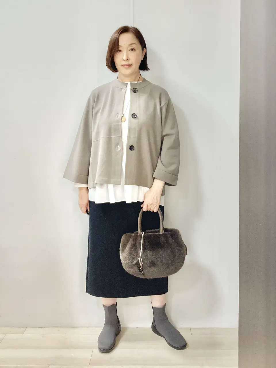 J.PRESS LADIES スタッフ コーディネート画像