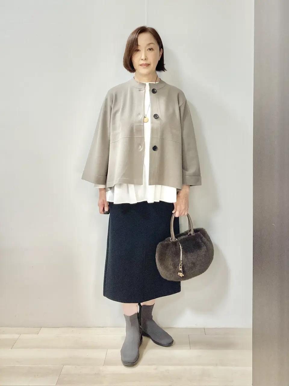 J.PRESS LADIES スタッフ コーディネート画像