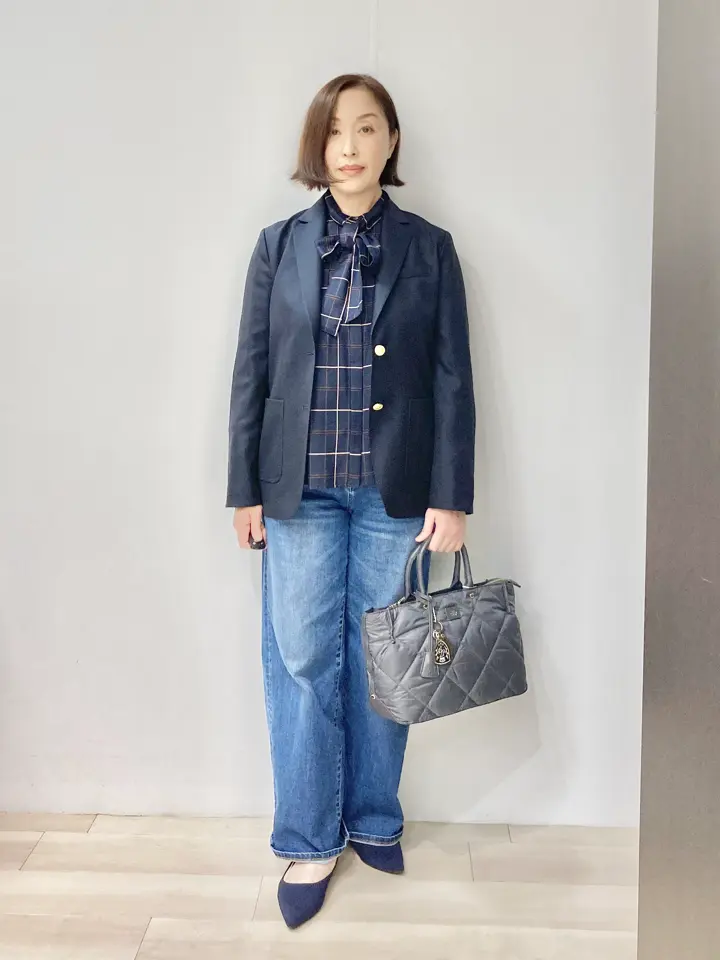 J.PRESS LADIES スタッフ コーディネート画像