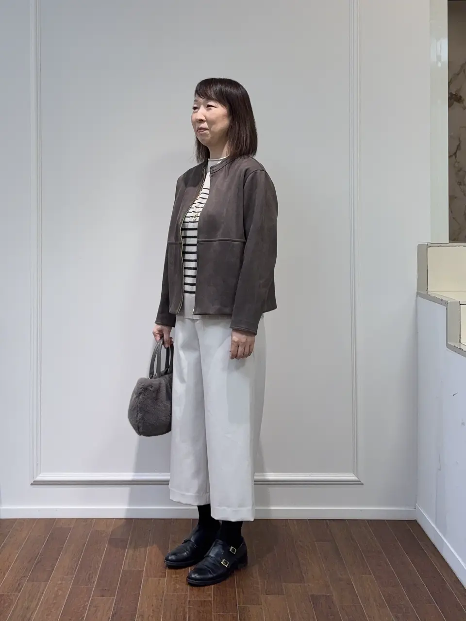 J.PRESS LADIES スタッフ コーディネート画像