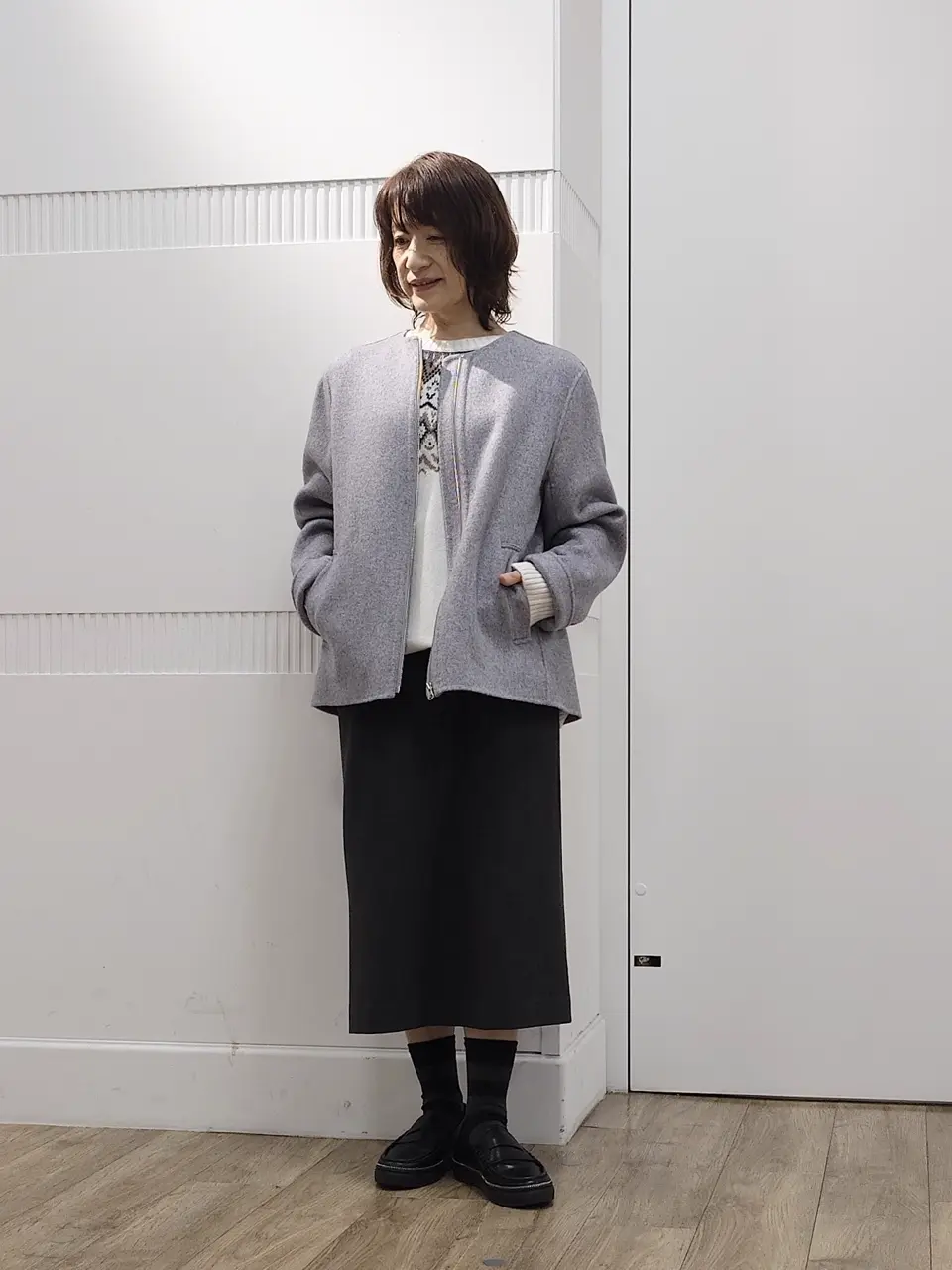 J.PRESS LADIES スタッフ コーディネート画像