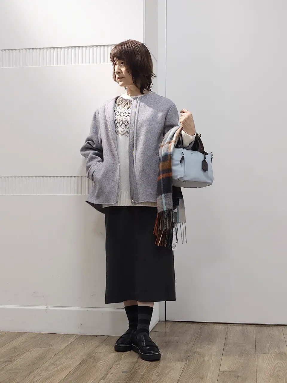 J.PRESS LADIES スタッフ コーディネート画像