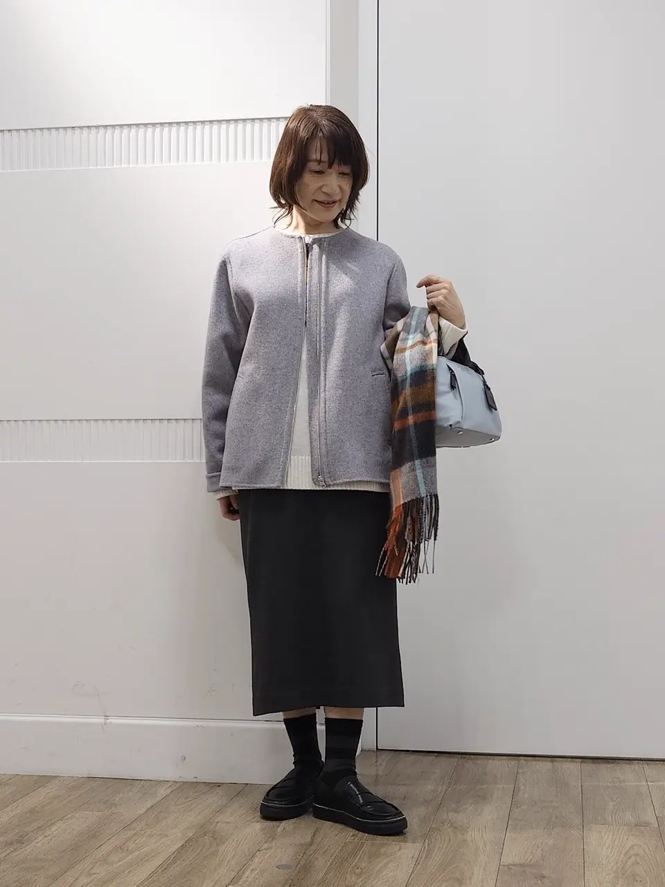 J.PRESS LADIES スタッフ コーディネート画像