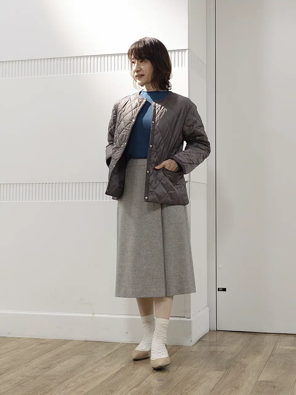 J.PRESS LADIES スタッフ コーディネート画像