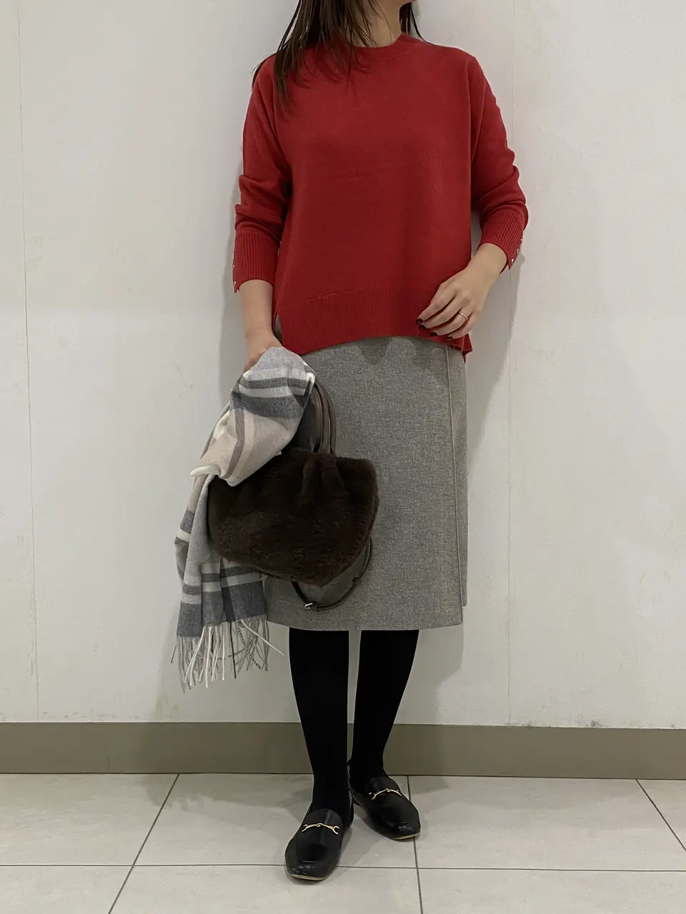 J.PRESS LADIES スタッフ コーディネート画像