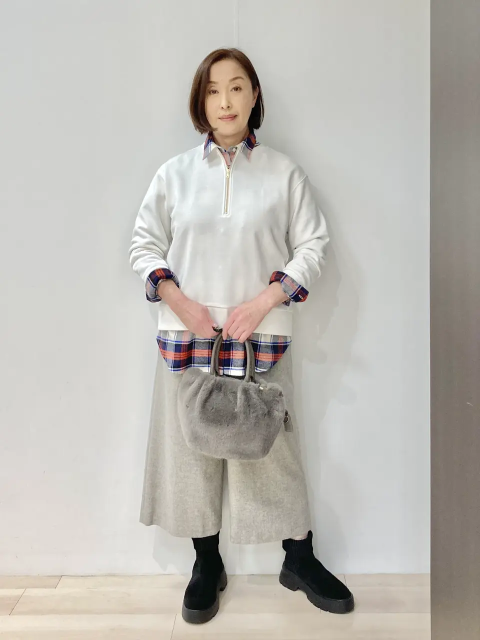 J.PRESS LADIES スタッフ コーディネート画像