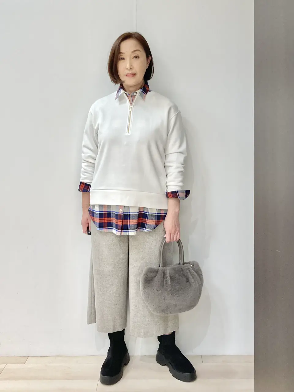 J.PRESS LADIES スタッフ コーディネート画像