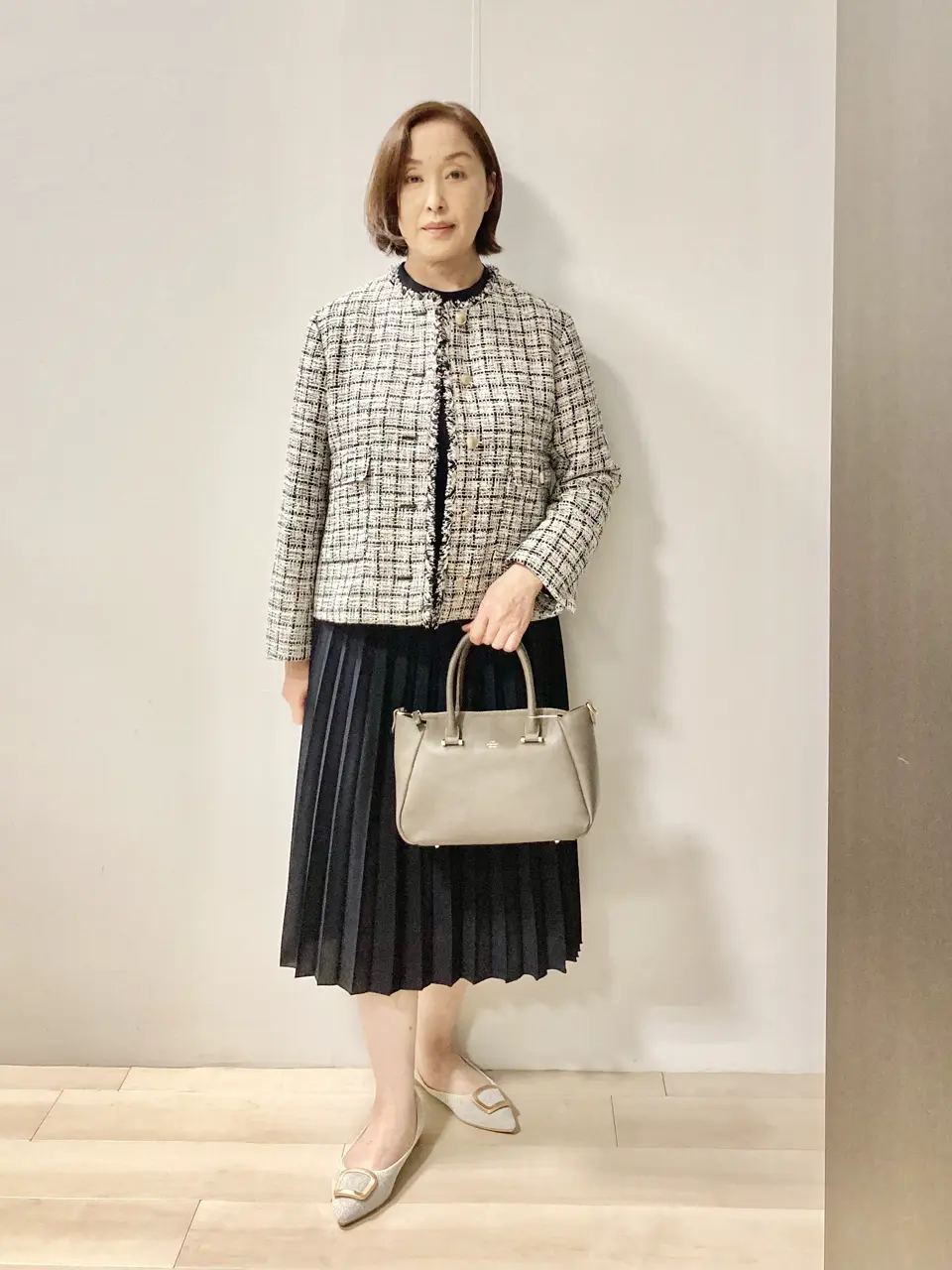 J.PRESS LADIES スタッフ コーディネート画像