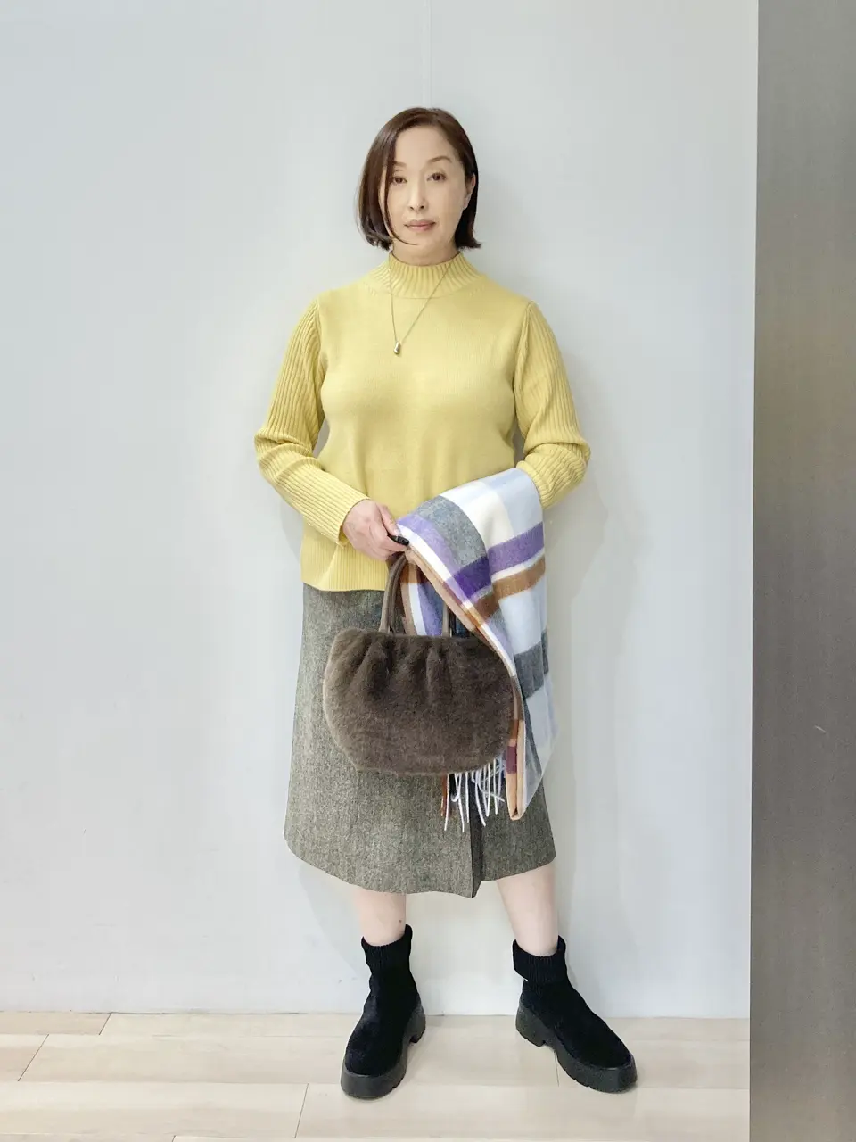 J.PRESS LADIES スタッフ コーディネート画像