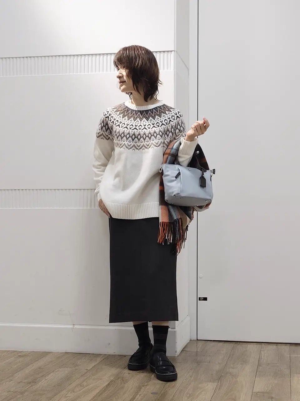 J.PRESS LADIES スタッフ コーディネート画像