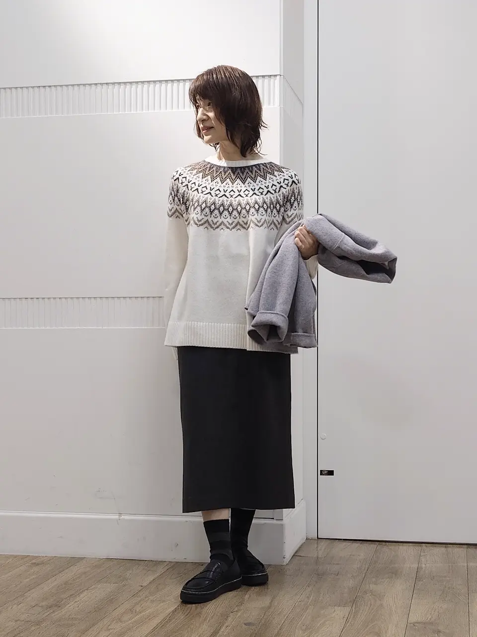 J.PRESS LADIES スタッフ コーディネート画像