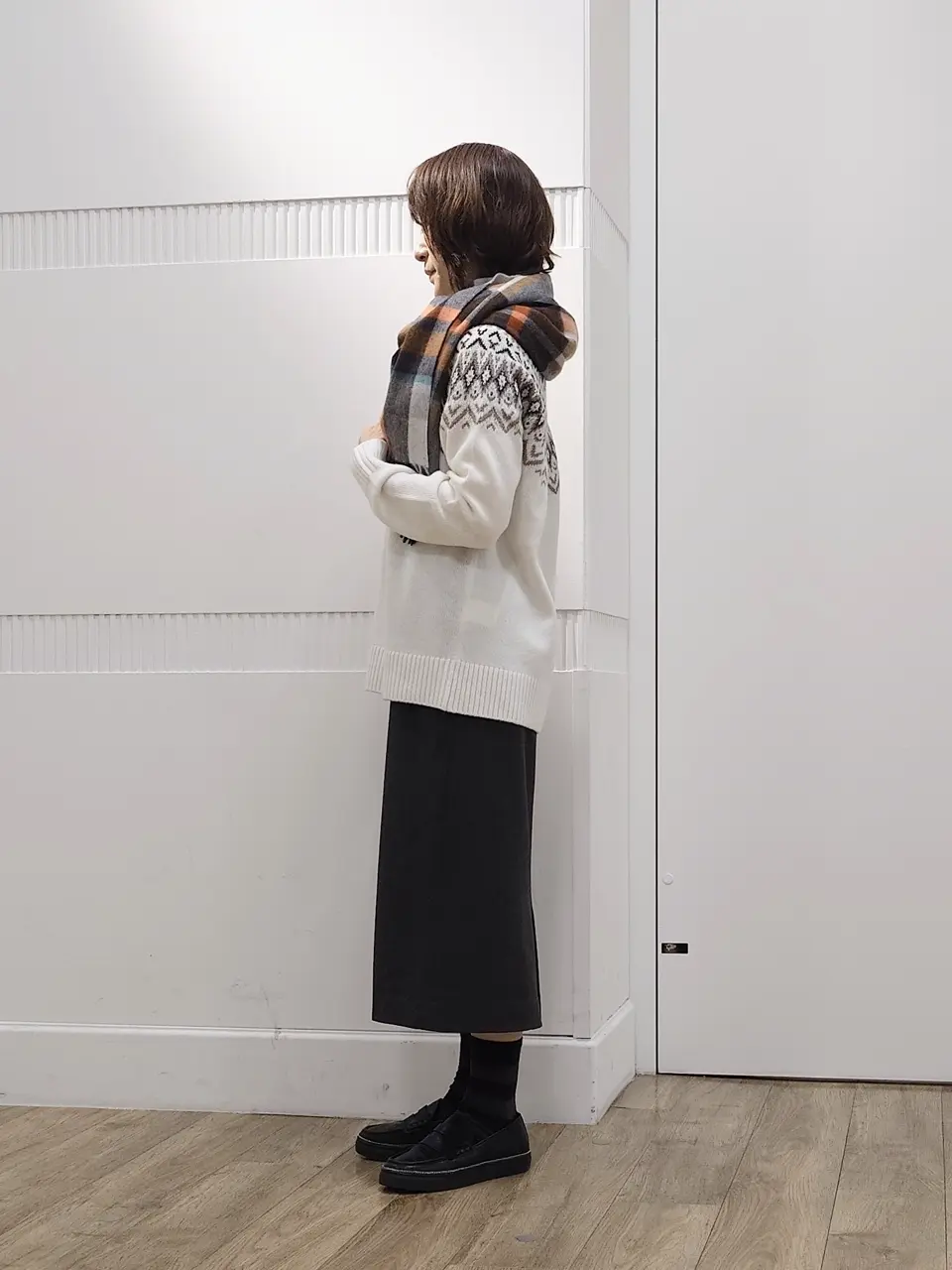 J.PRESS LADIES スタッフ コーディネート画像