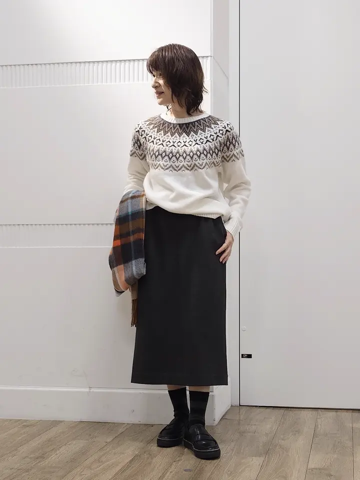 J.PRESS LADIES スタッフ コーディネート画像