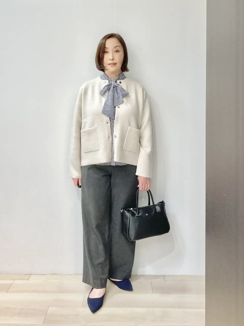 J.PRESS LADIES スタッフ コーディネート画像