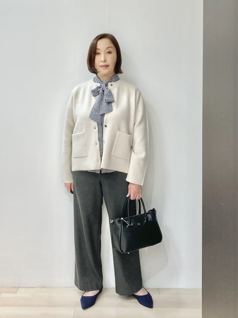 J.PRESS LADIES スタッフ コーディネート画像