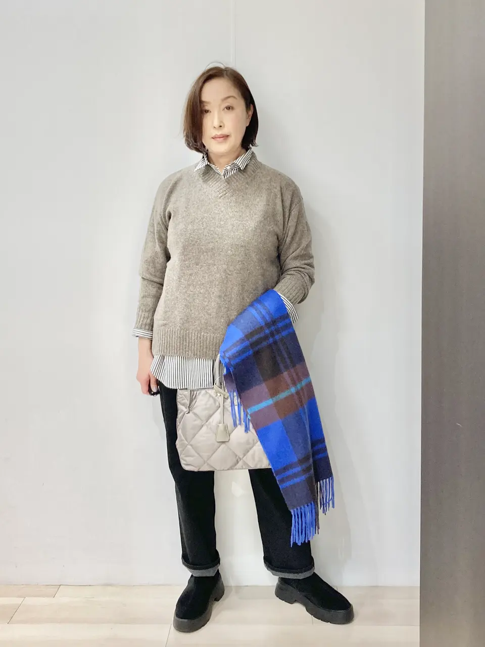 J.PRESS LADIES スタッフ コーディネート画像